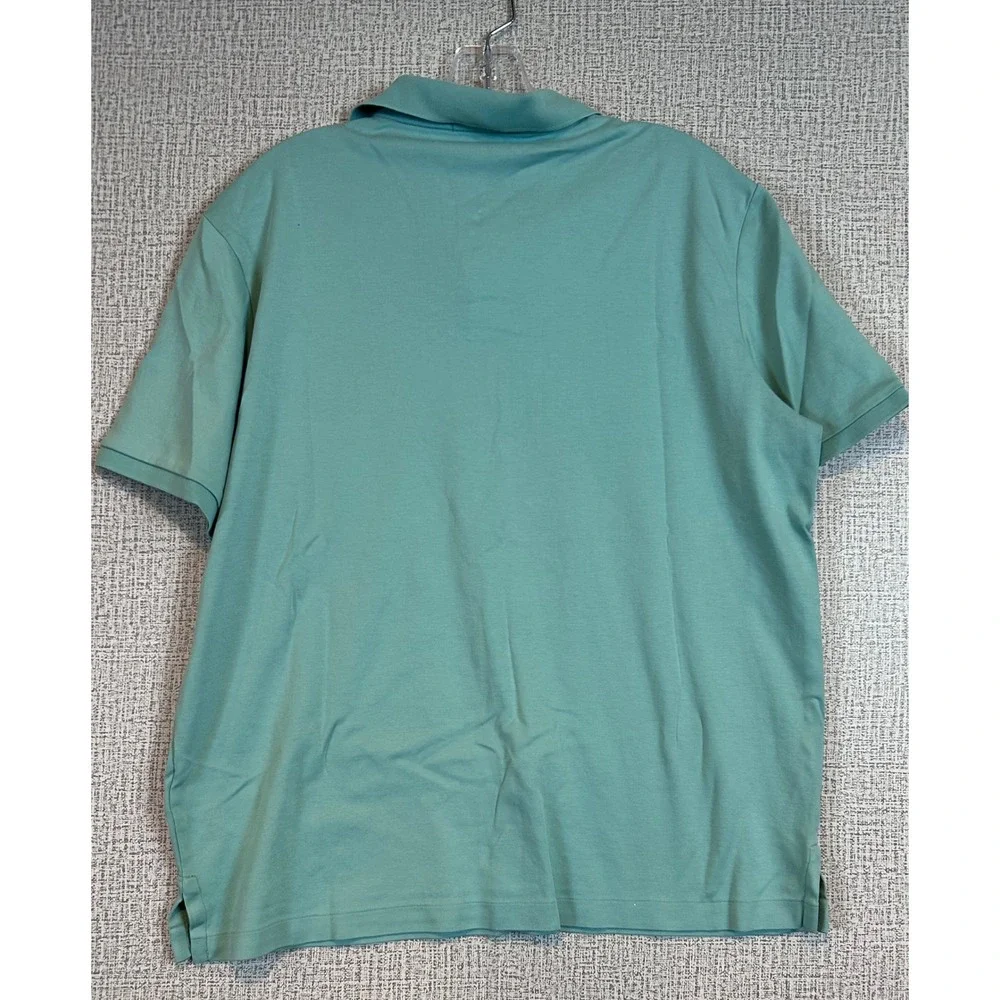 Polo Ralph Lauren Mens‎ Classic Fit Mint Green Short Sleeve Polo Shirt L Coastal